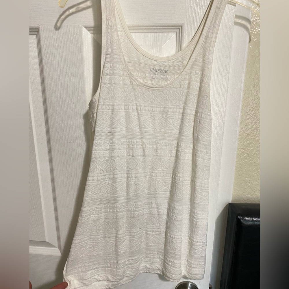 White lace top